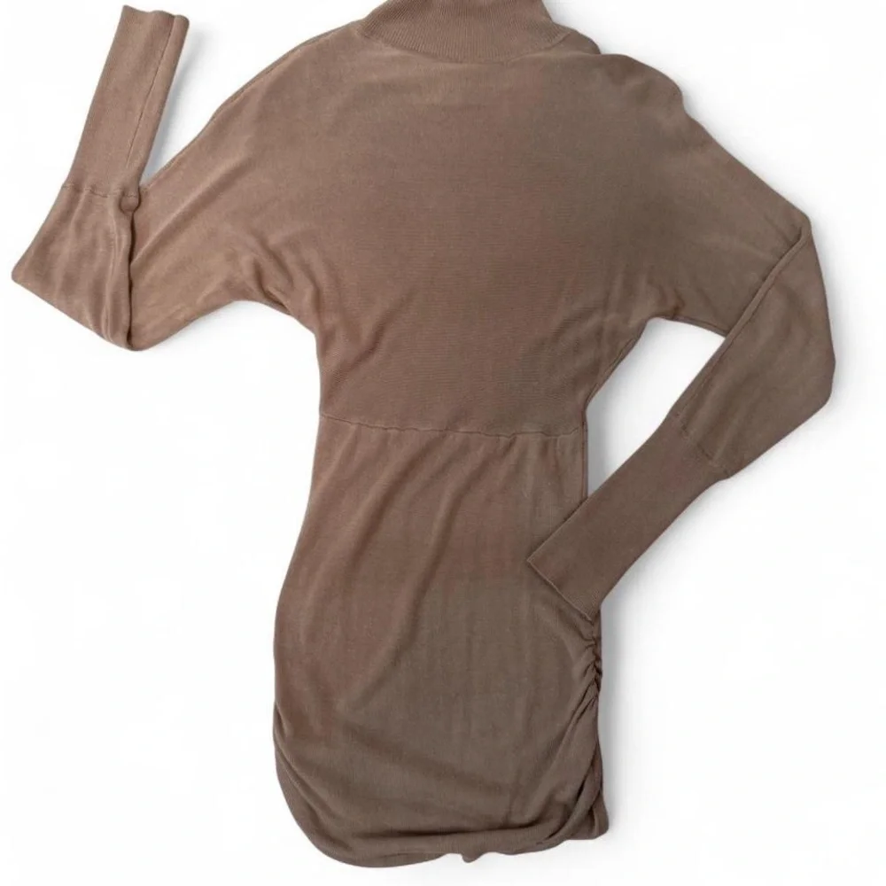Cache Women's Turtleneck Neck Sweater in Tan - Picture 3 of 8